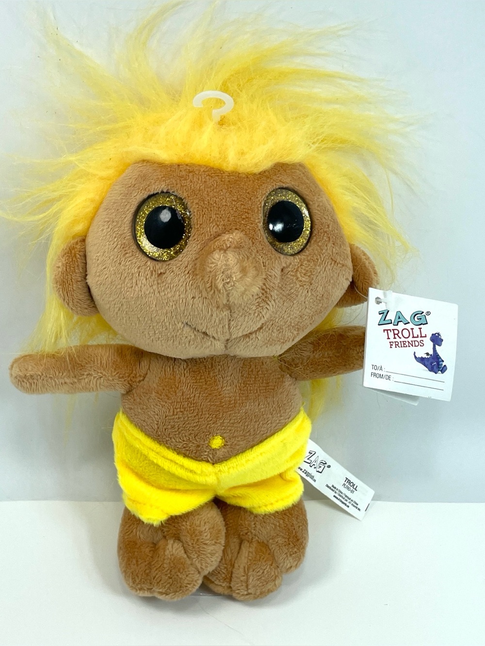 ZAG Troll Friends Plush Doll 8”